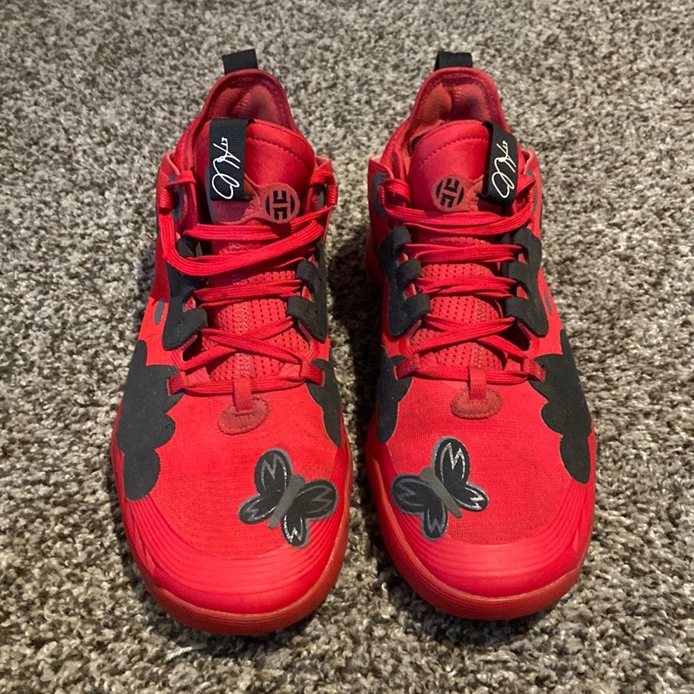 adidas Harden Vol. 5 Futurenatural “Flower Patch” Scarlet
